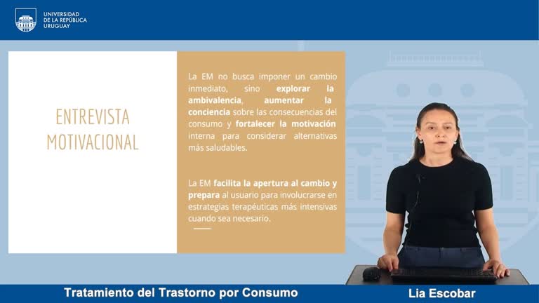 Tratamiento del trastorno por consumo de sustancias